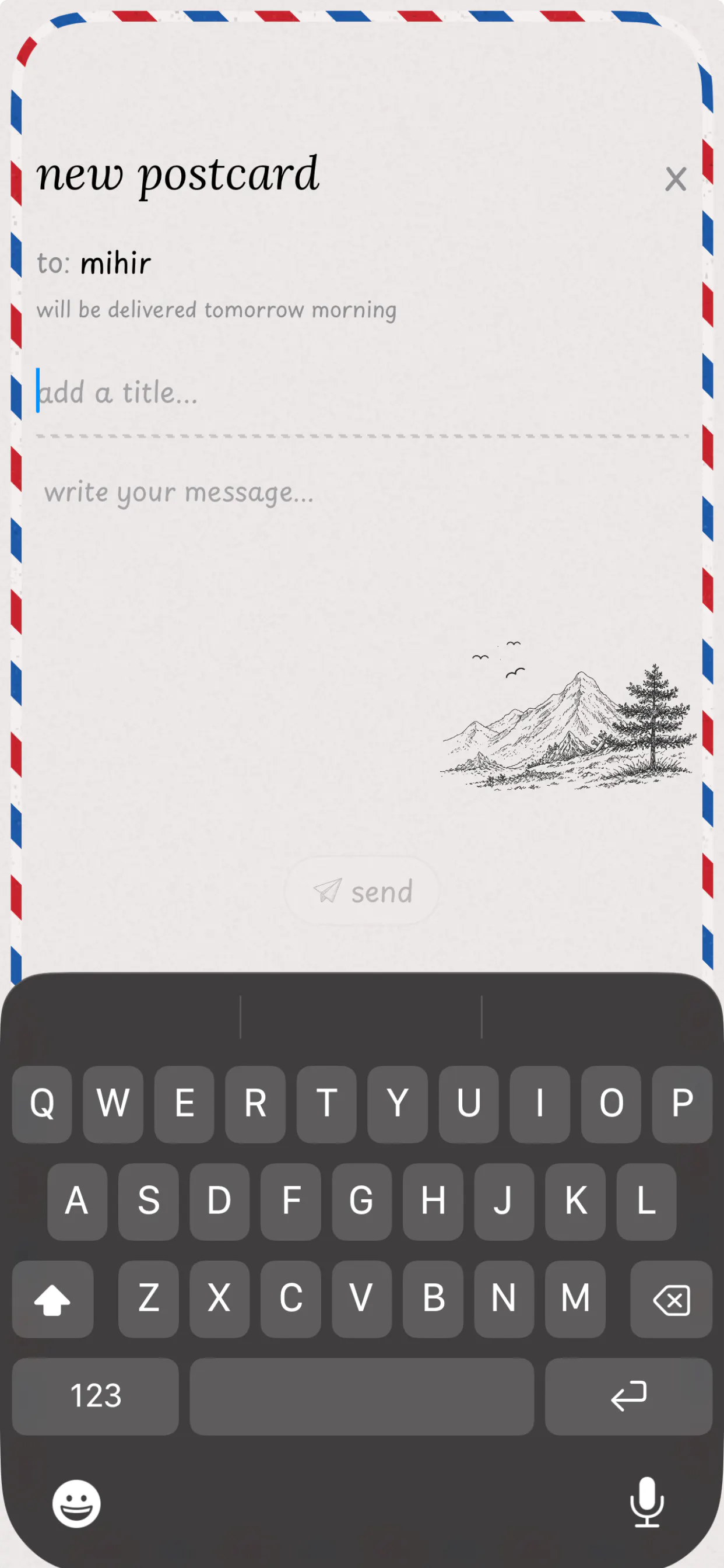 hey postcard - digital postcards gallery image