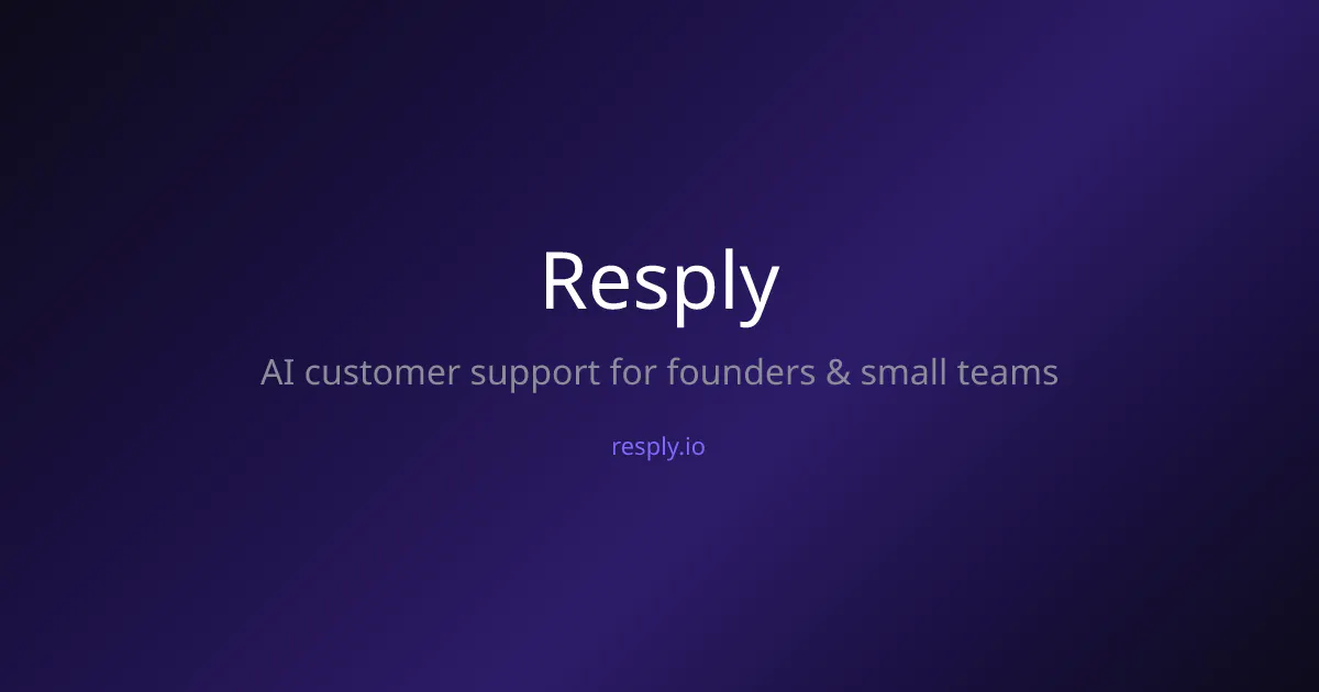 Resply gallery image