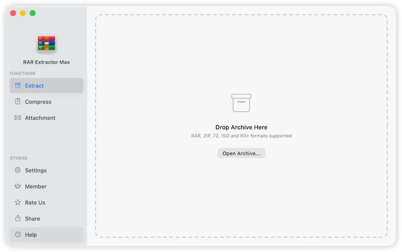 RAR Extractor - unzip file screenshot 1