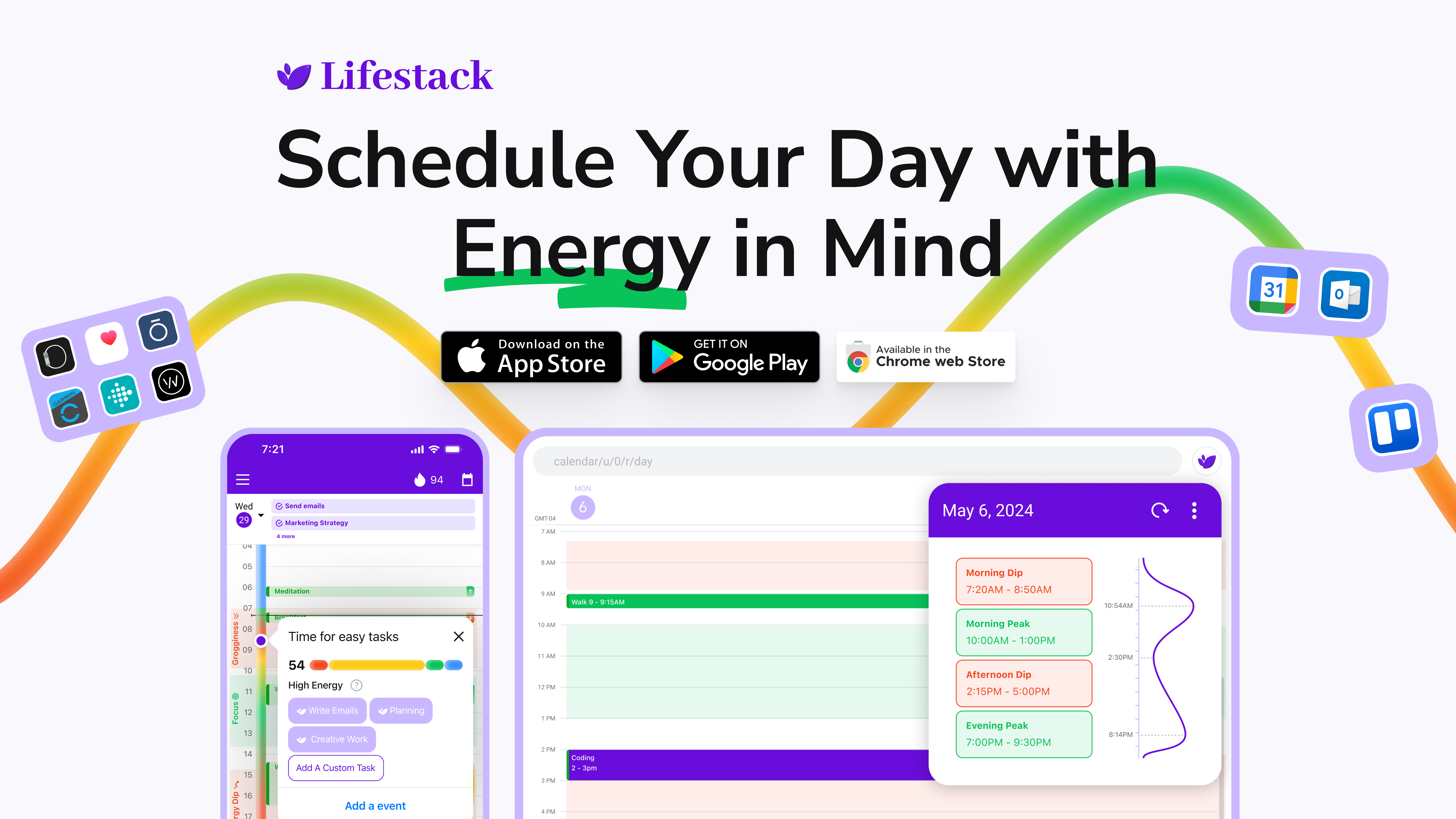 startuptile Lifestack-Optimize your productivity with health data from wearables