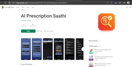 Ai Prescription Saathi gallery image