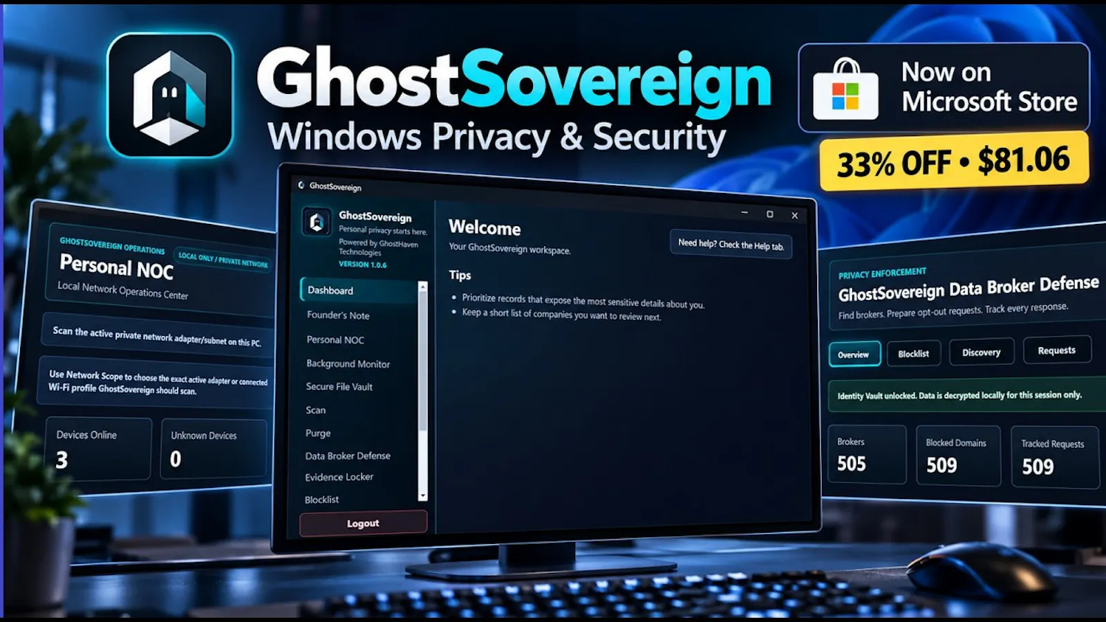 GhostSovereign screenshot 1 (video preview)