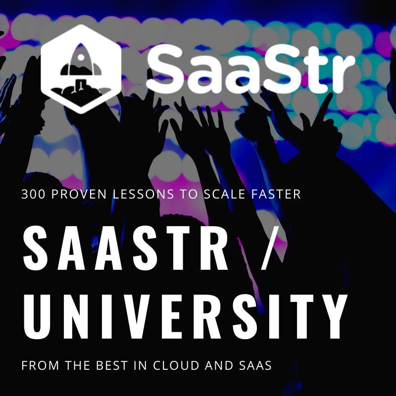 SaaStr University media 2