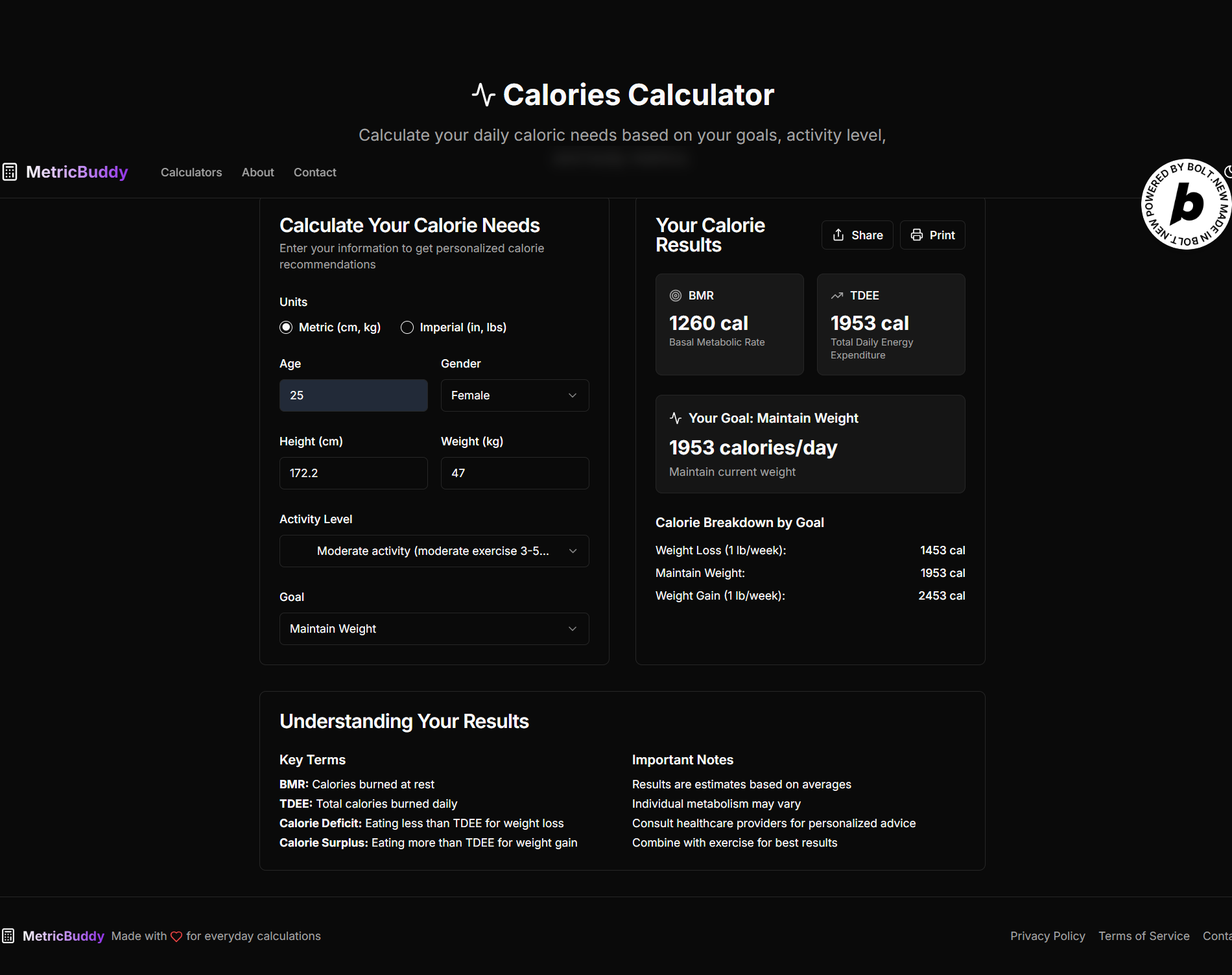 Média Métricbuddy - Suite de calculatrice tout-en-un pour un usage quotidien 9