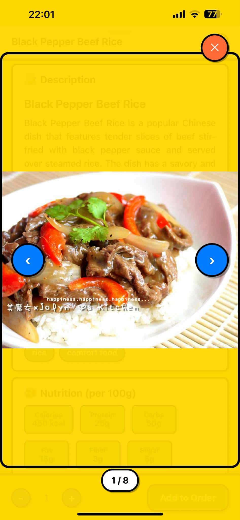 Média Hé menu - Ne risquez pas la vie sur le menu local - Menu-scan, voyage, allergie à la nourriture, durée de vie des risques, menu local 4