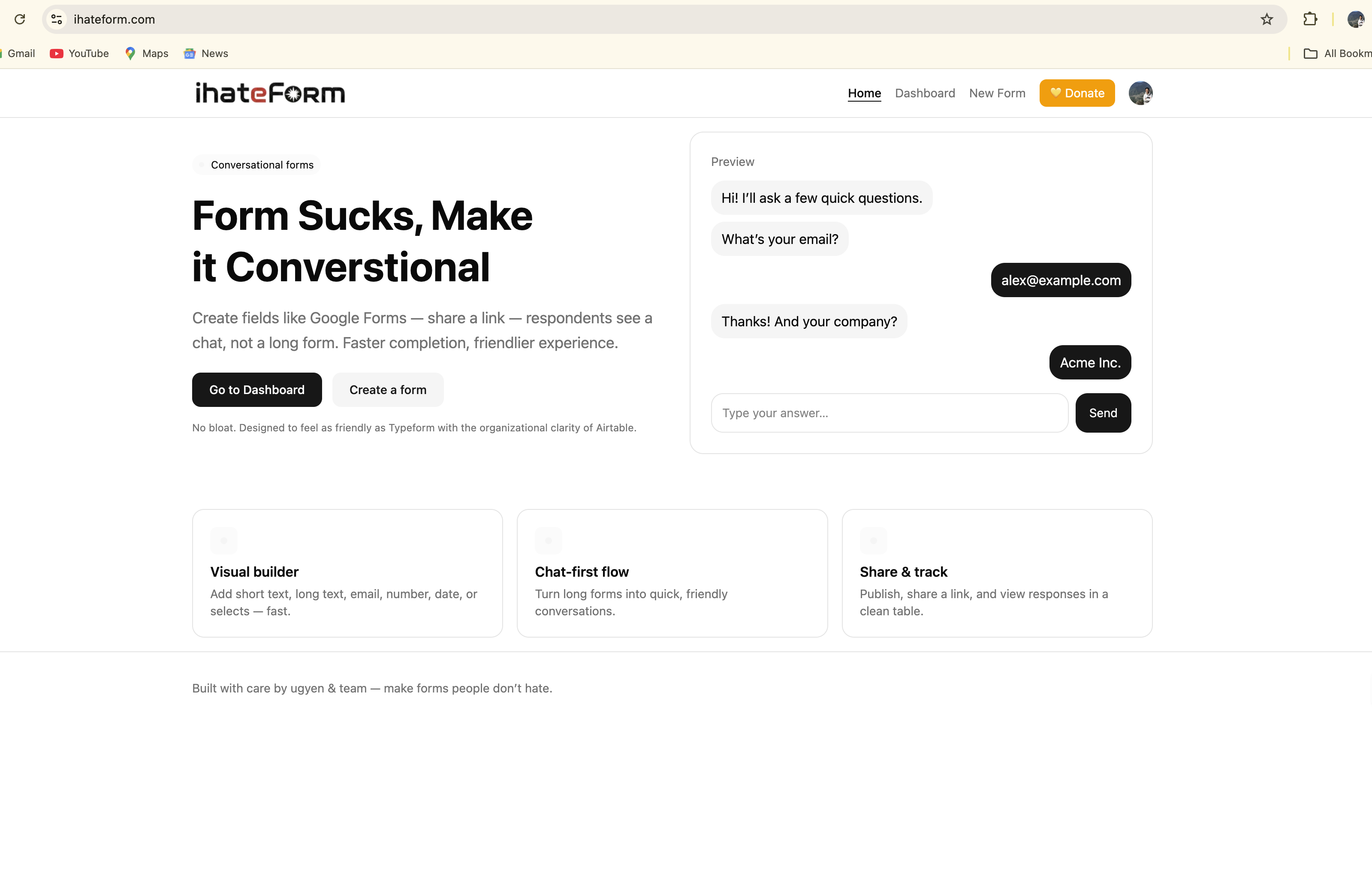 ihateform gallery image