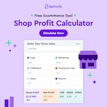 BeProfit Ecommerce Profit Calculators gallery image