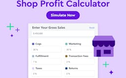 BeProfit Ecommerce Profit Calculators media 2