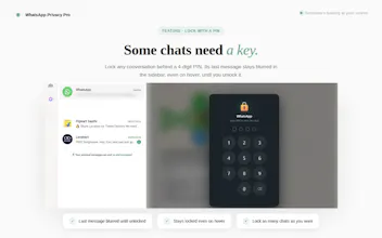 WhatsApp Hide & Lock Chats gallery image