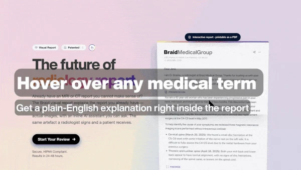 The Interactive Radiology Report screenshot 2