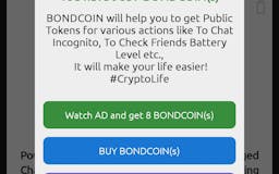 Battery Bond | Chat Incognito - BONDCOIN [BETA] media 1