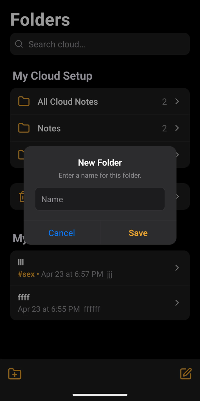 Notes screenshot 7