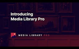 Media Library Pro media 1