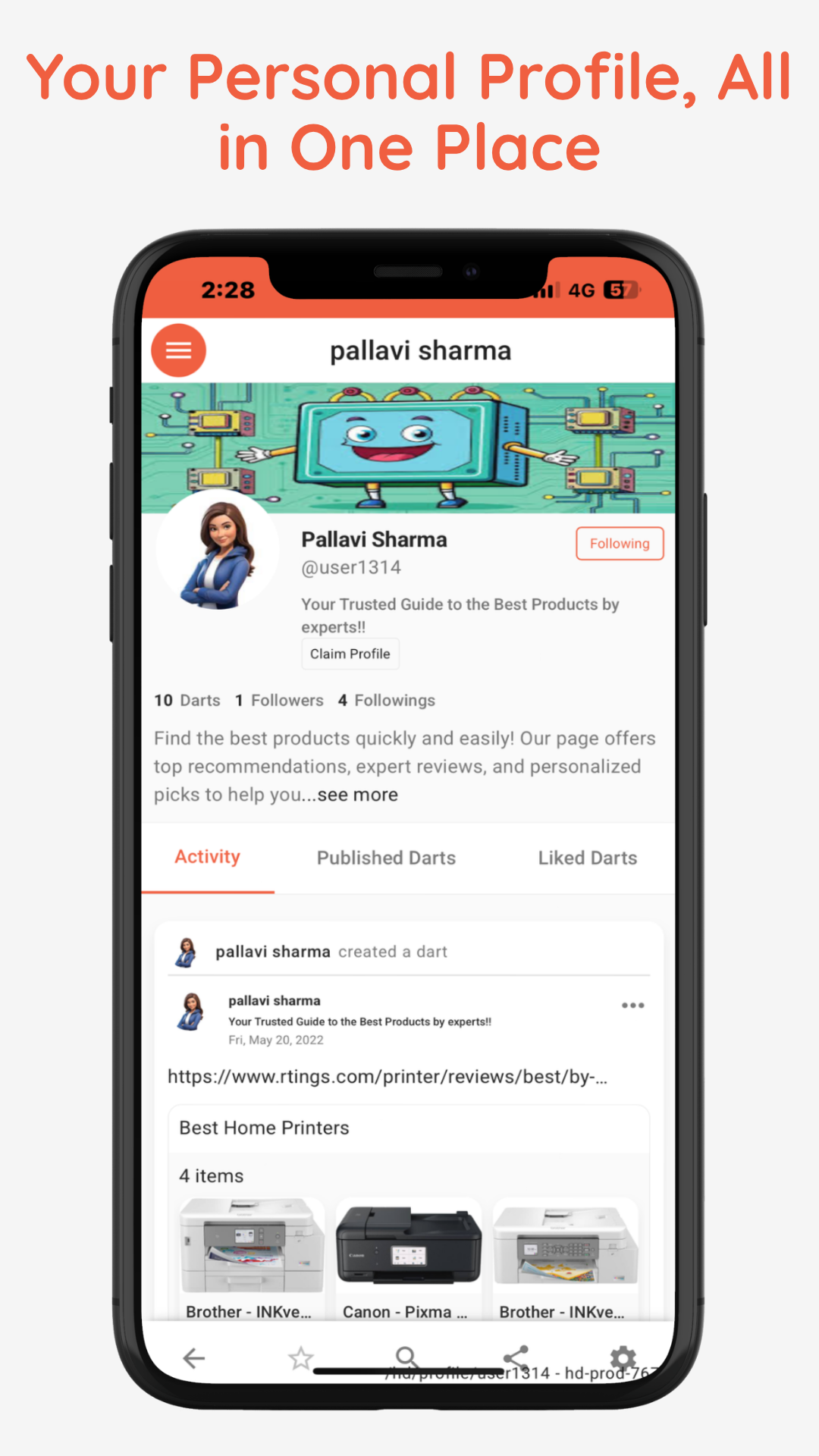 hyperDart gallery image