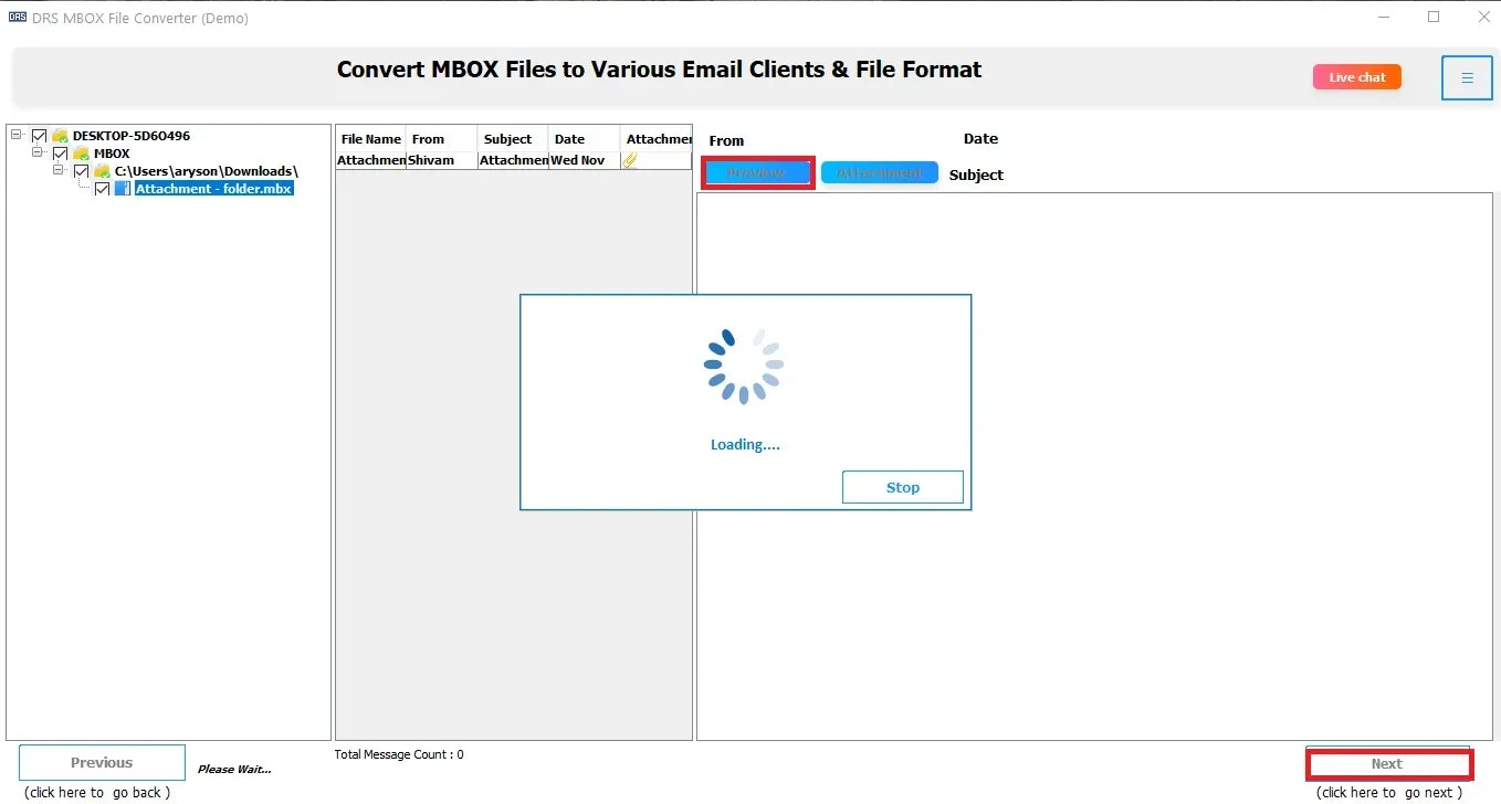 DRS Softech Mbox ถึงเครื่องมือแปลง PST - แปลง Mbox เป็น PST & More - โซลูชันง่ายรวดเร็วและเชื่อถือได้ media 3