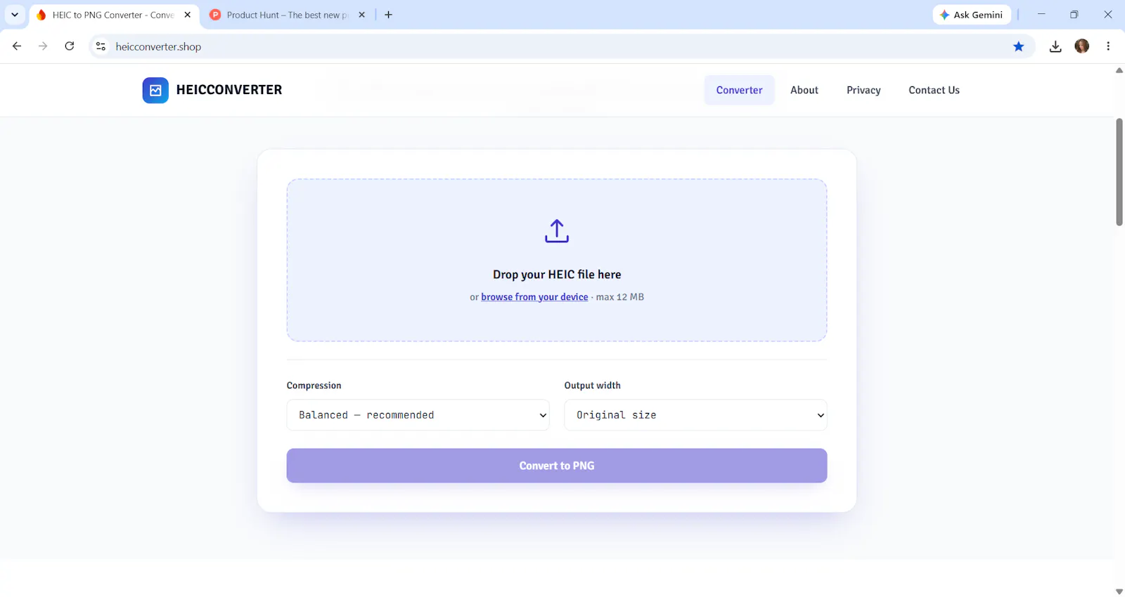 HEICCONVERTER screenshot 2