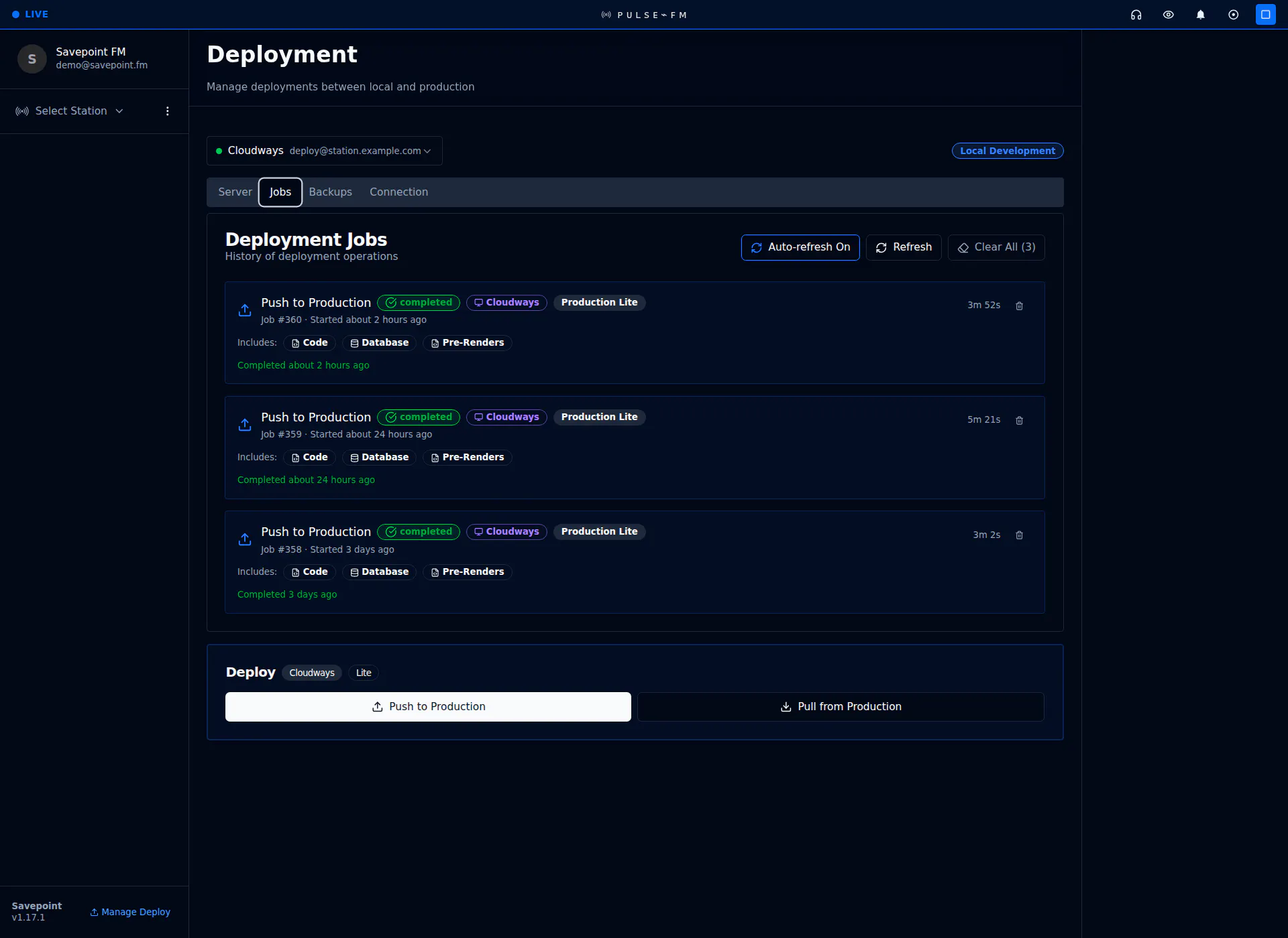 SavePoint Brodcasting Software gallery image