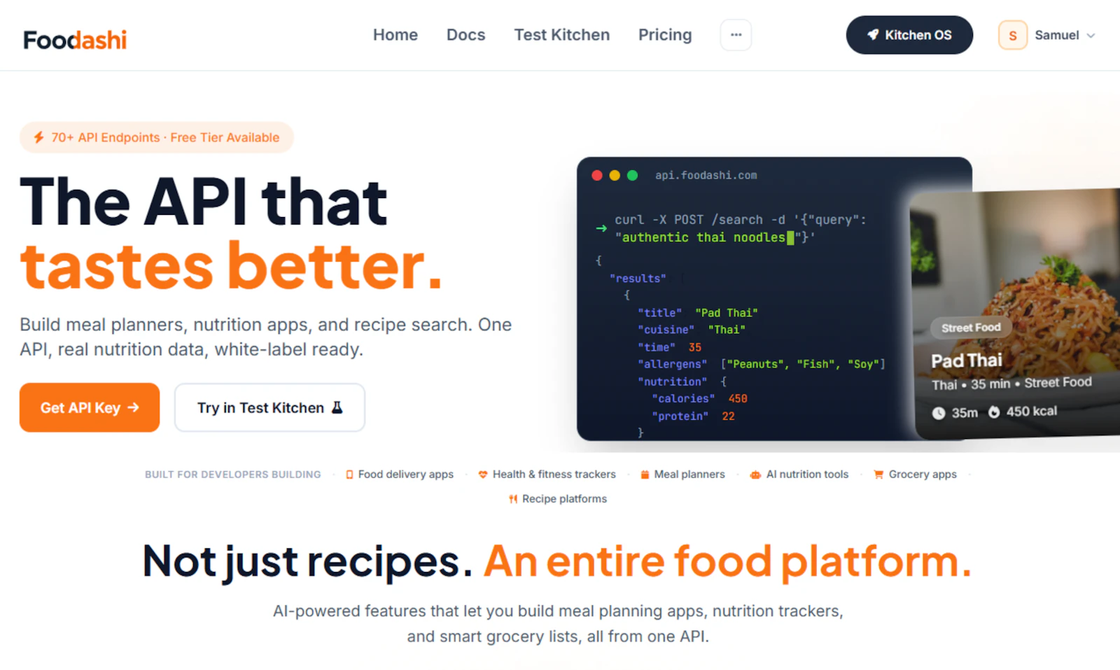 Foodashi screenshot 2