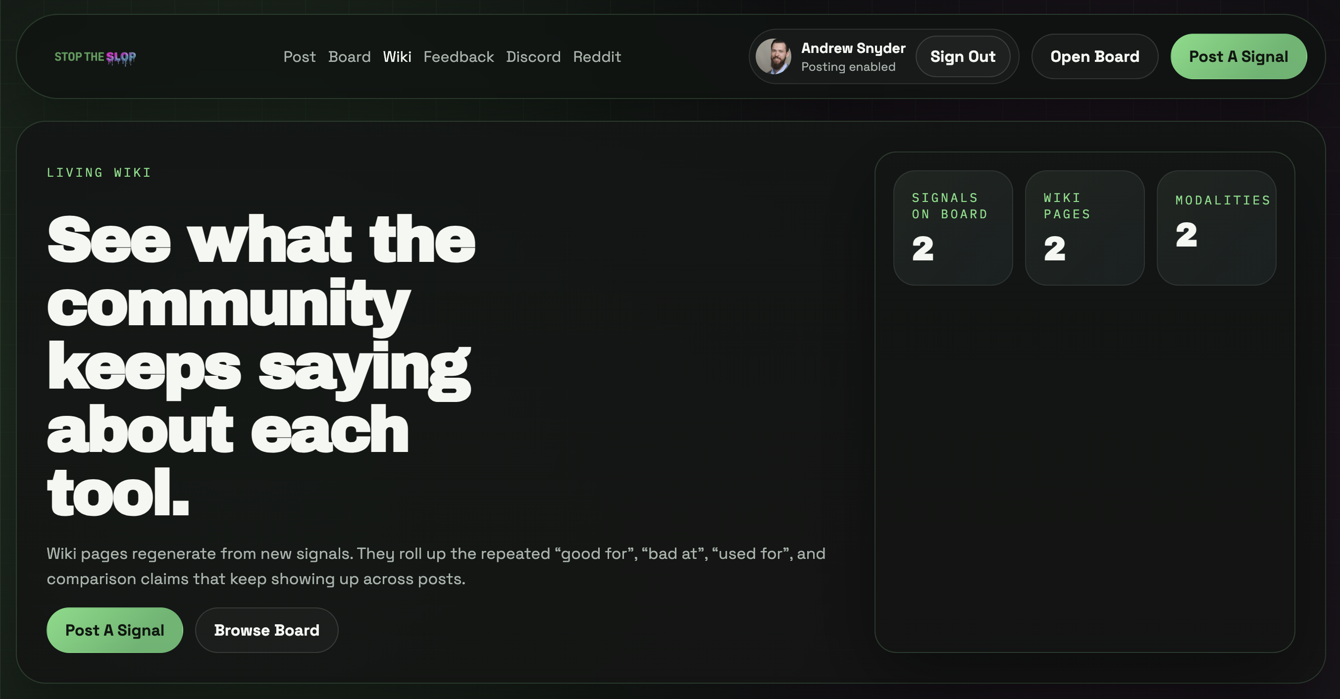 Stop The Slop gallery image