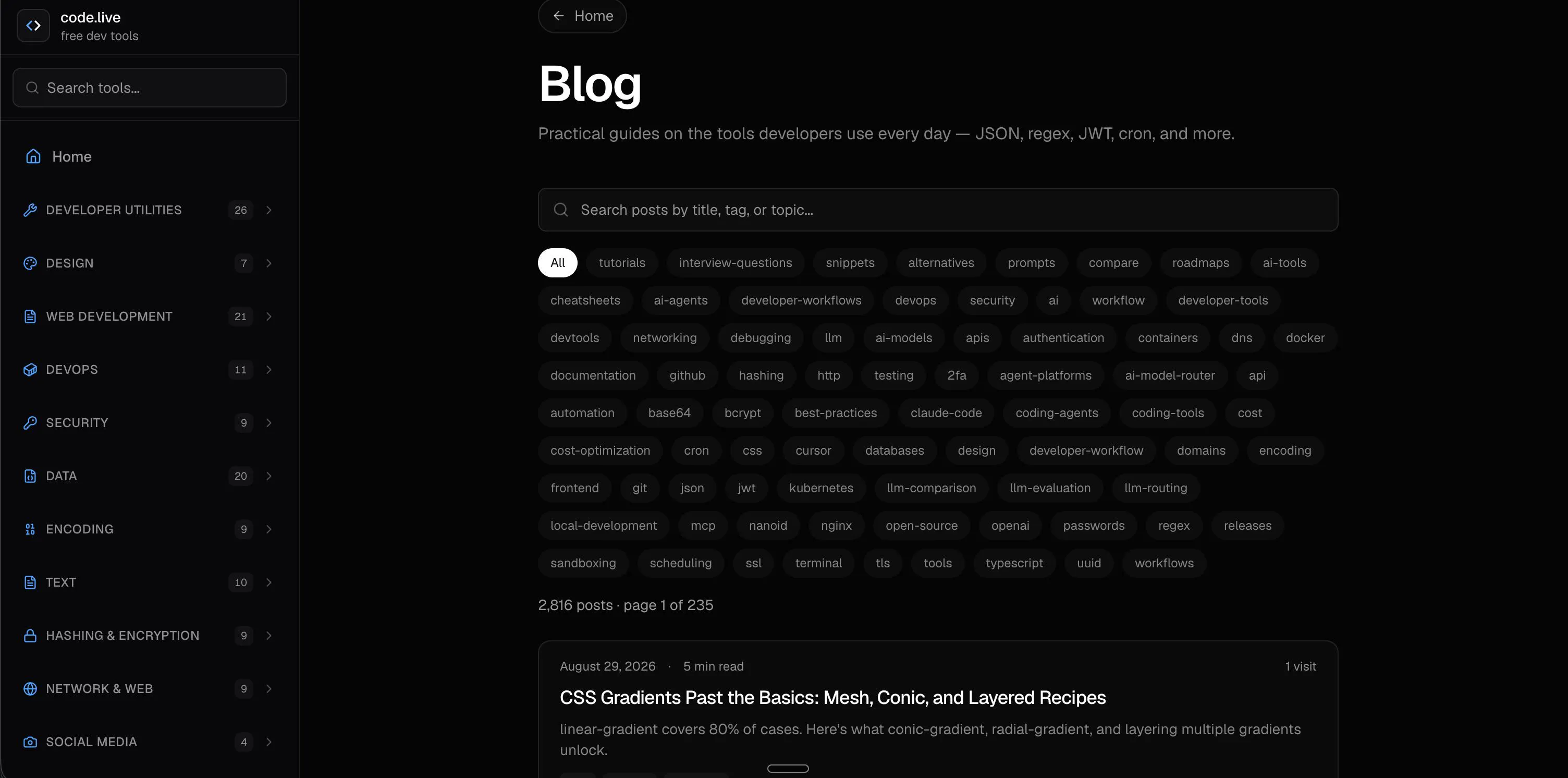 code.live screenshot