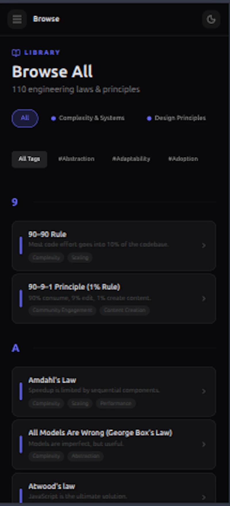 DevLaws screenshot 4