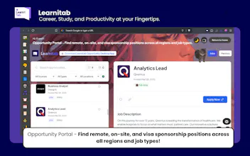 Learnitab Study NewTab Browser Extension gallery image