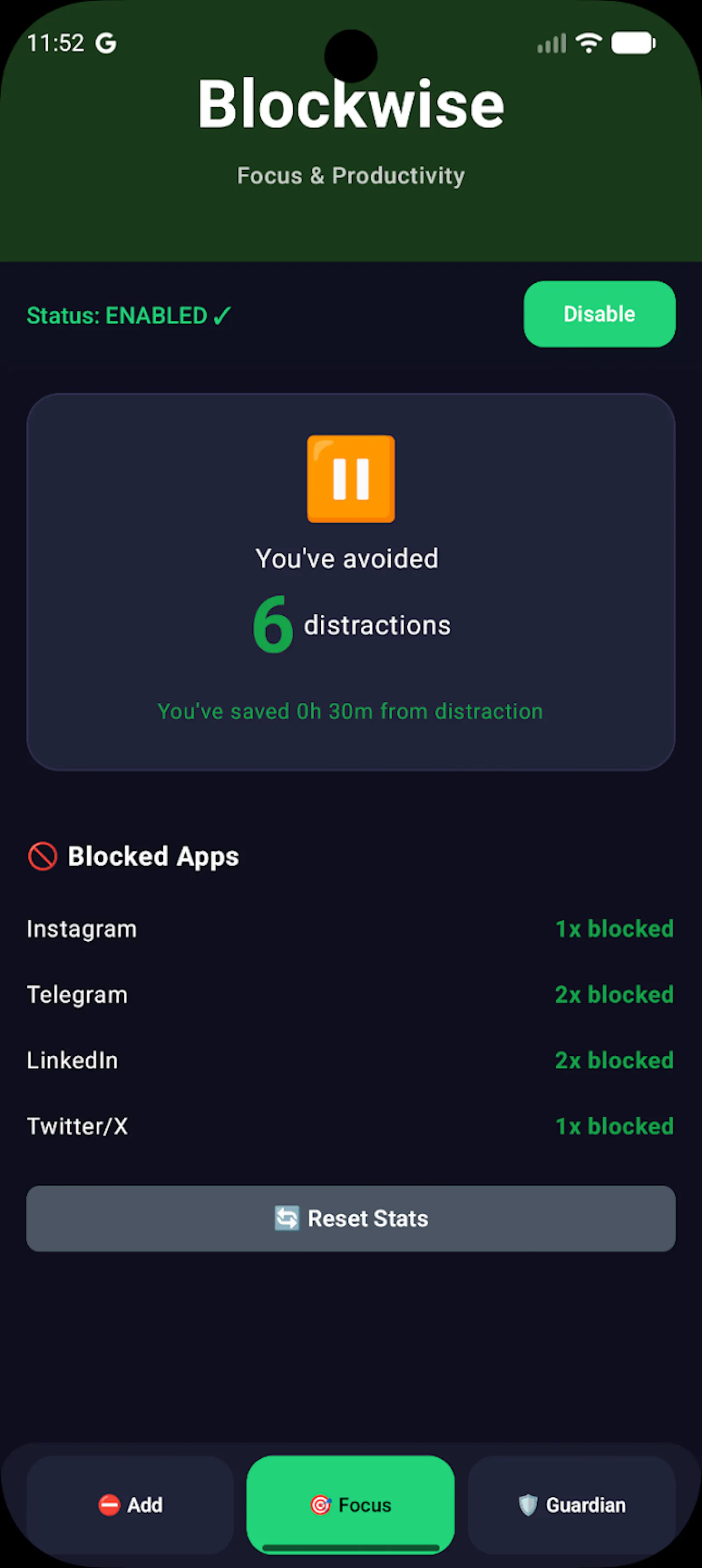Blockwise screenshot 1