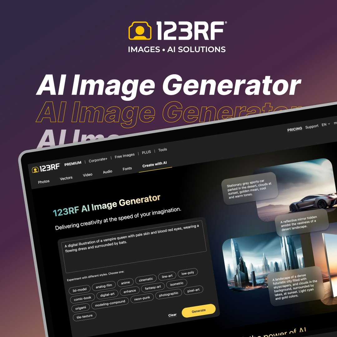 Media Alat berkuasa 123rf AI 5