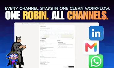 ReachRobin 2.0: Multi-Channel Outreach gallery image