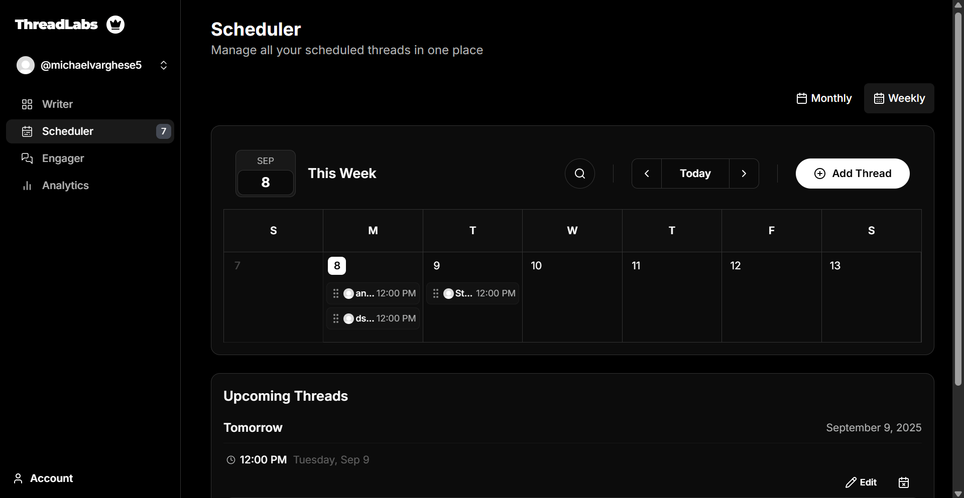 ThreadLabs - Screenshot 3 showing product features and functionality