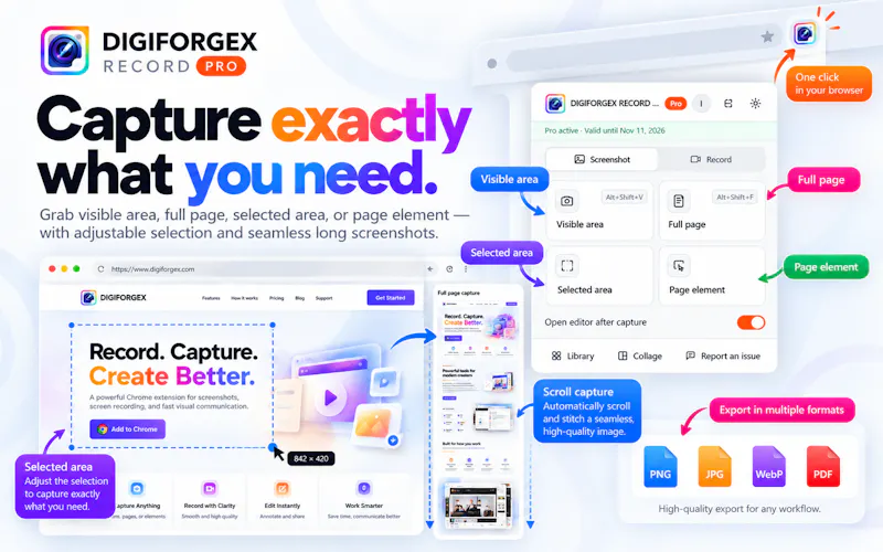 DIGIFORGEX RECORD PRO screenshot 4