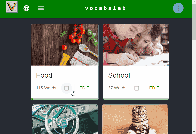 Vocabslab - Изучать языки простым способом медиа 1
