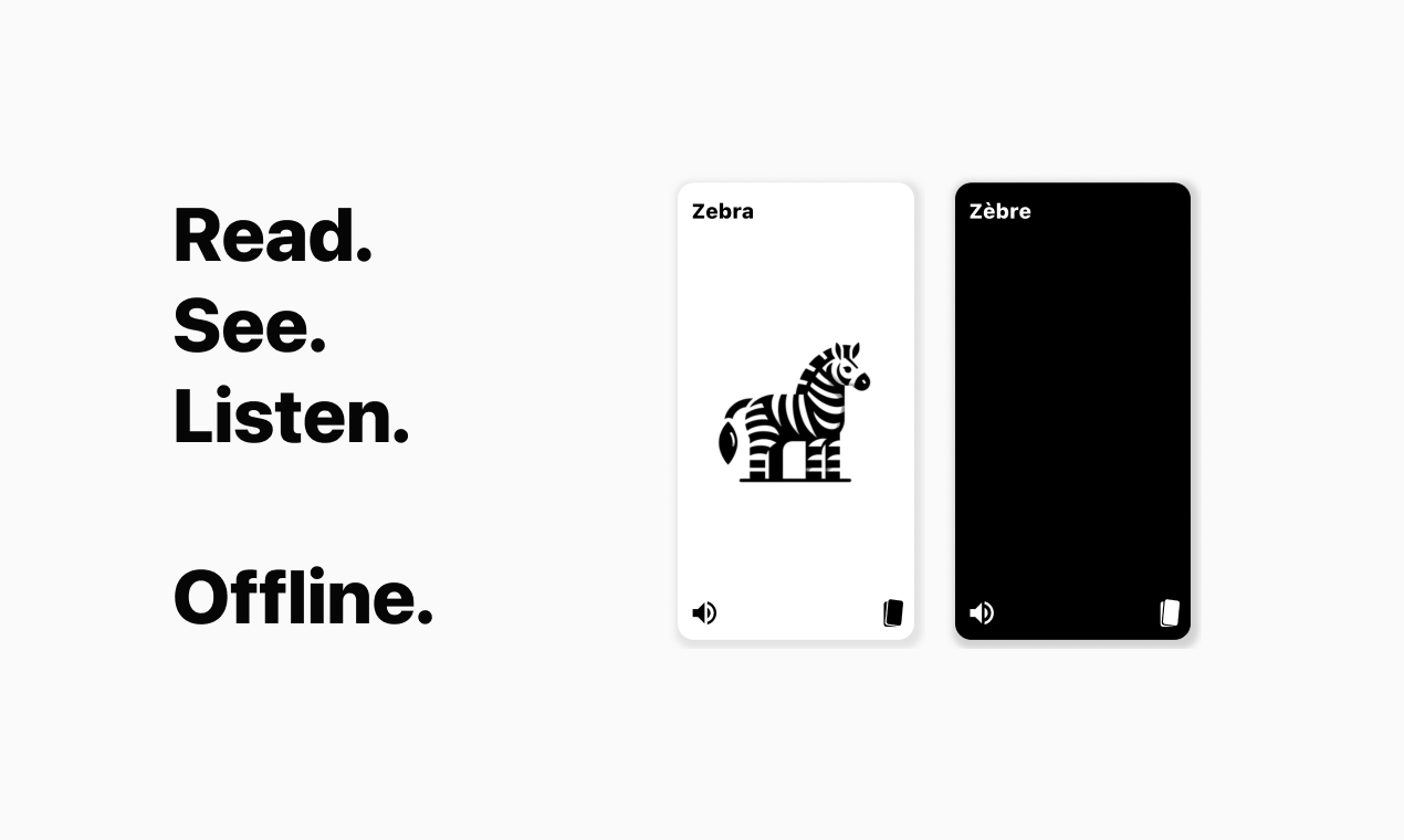 Language Vocabulary Flashcards gallery image