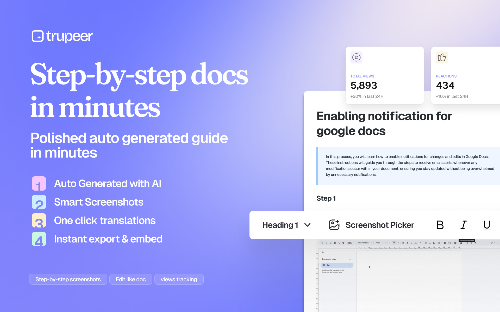Trupeer — screenshot 3 showing tool features and UI