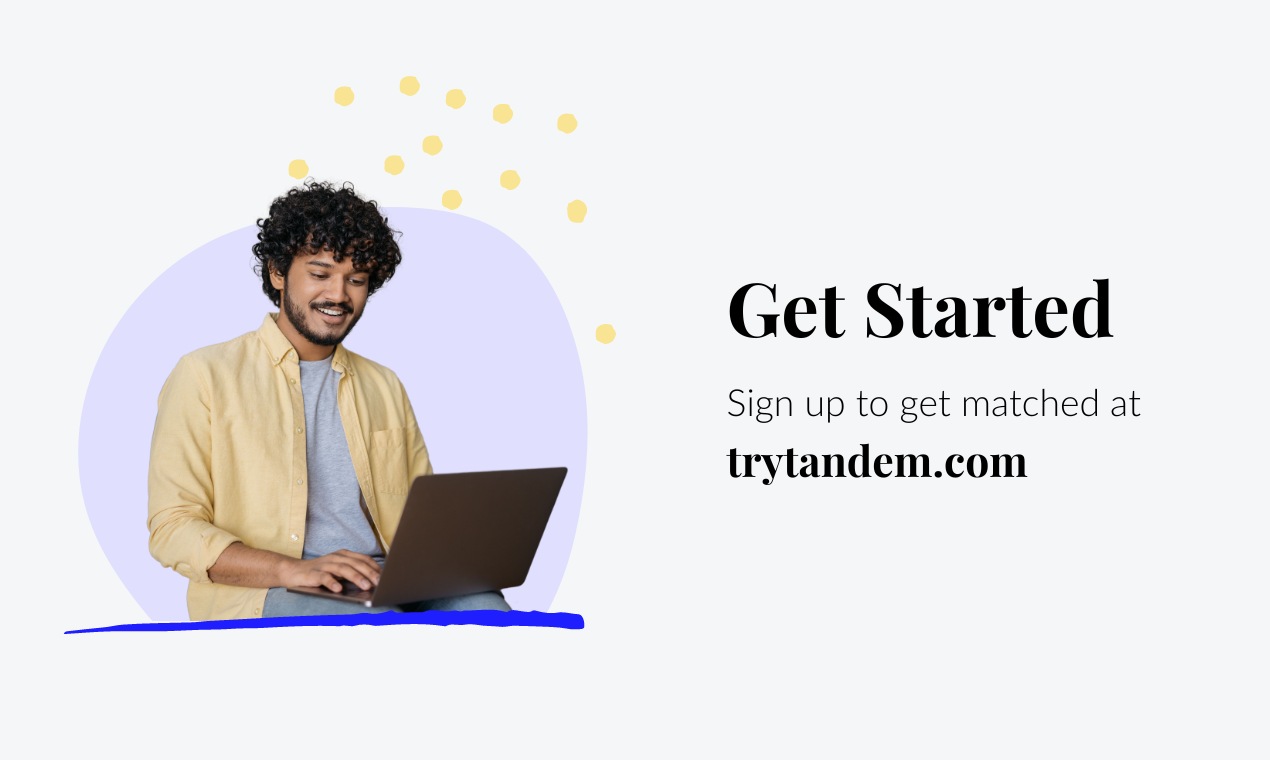 Tándem - Mentor suscripciones para equipos de inicio media 6