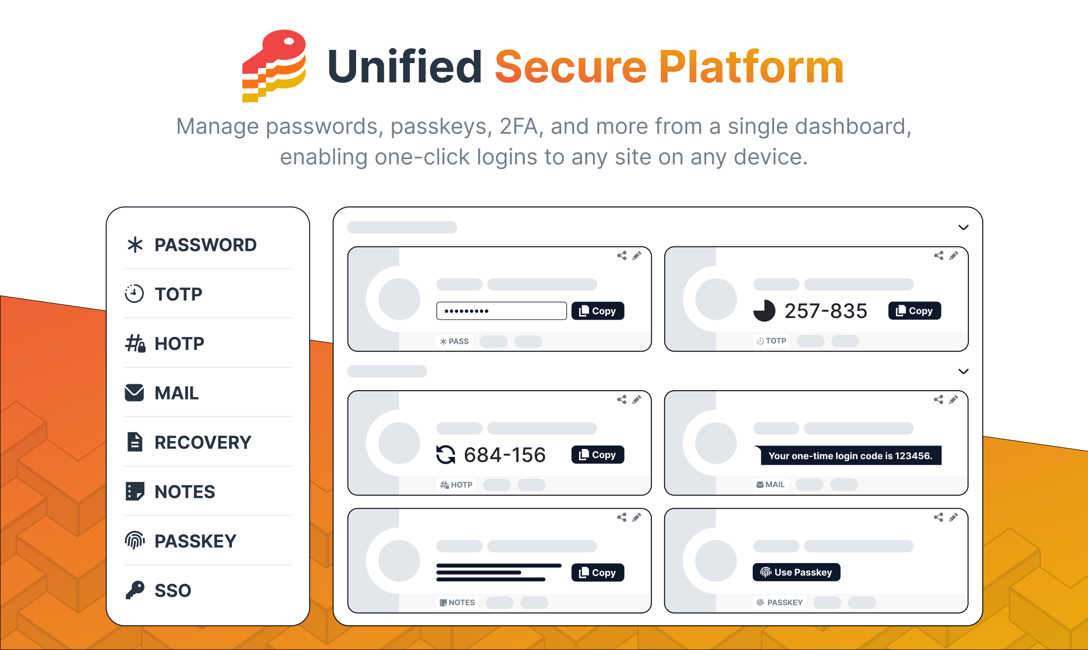 Multifactor Security Features