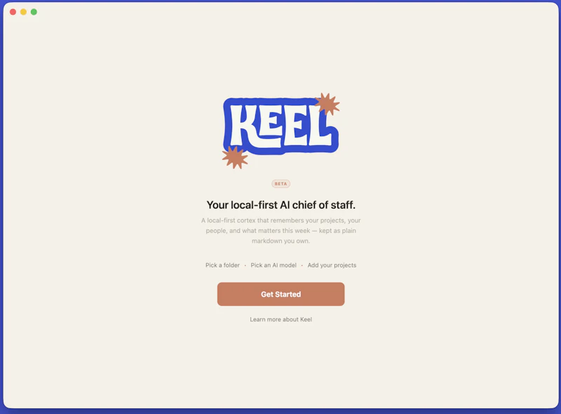 Keel screenshot 1