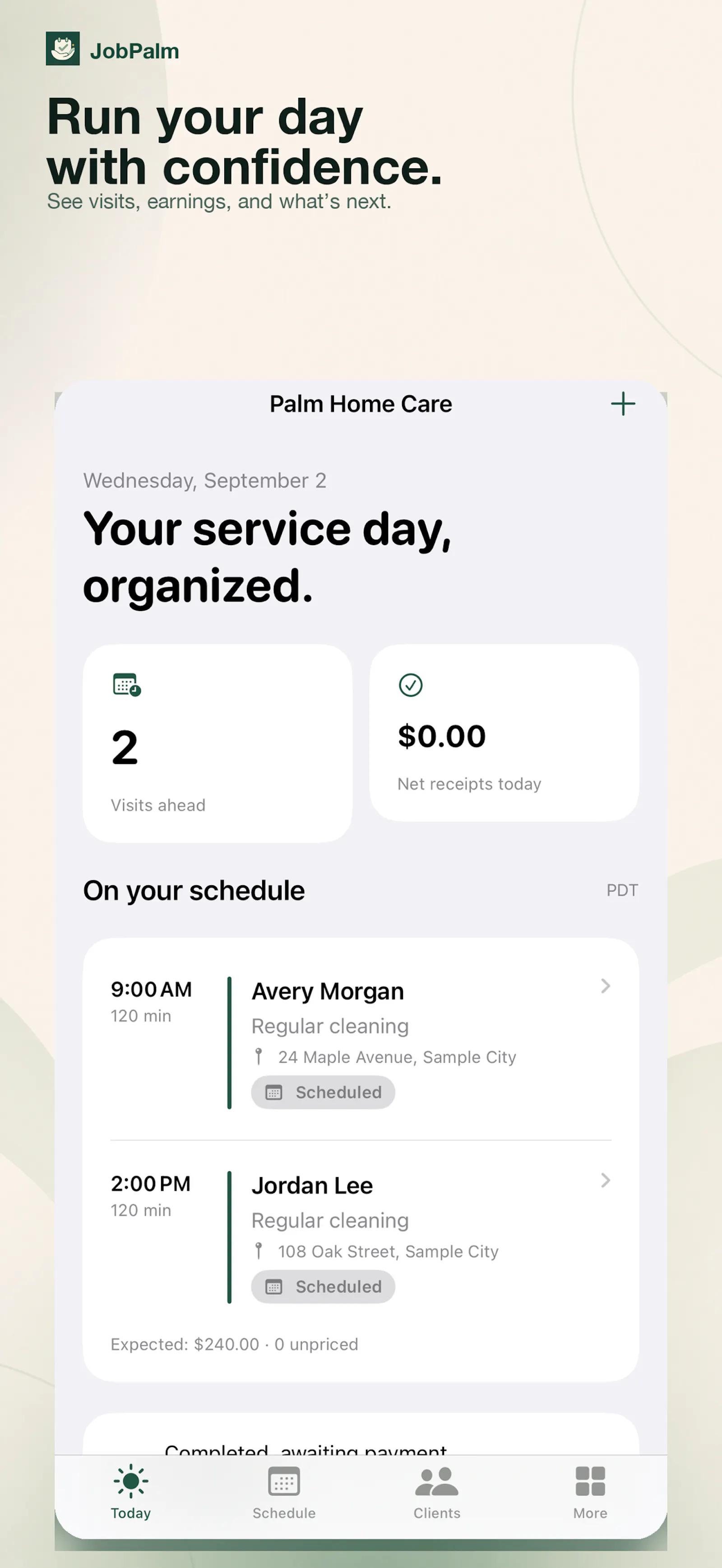 JobPalm screenshot 1