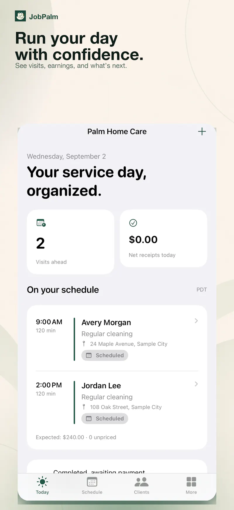 JobPalm screenshot 1