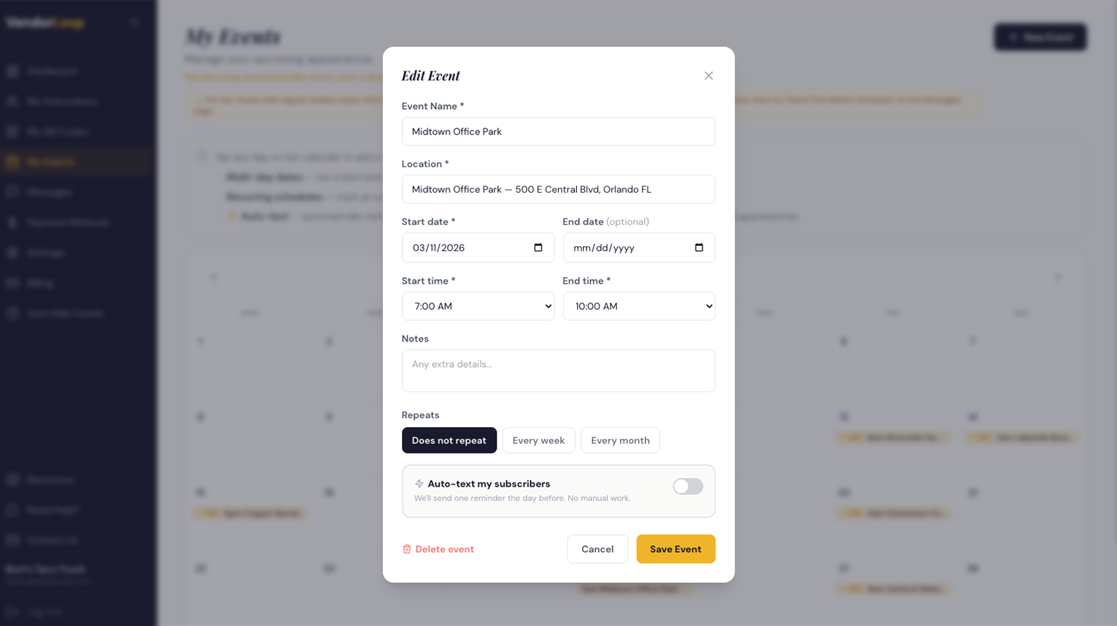 VendorLoop gallery image
