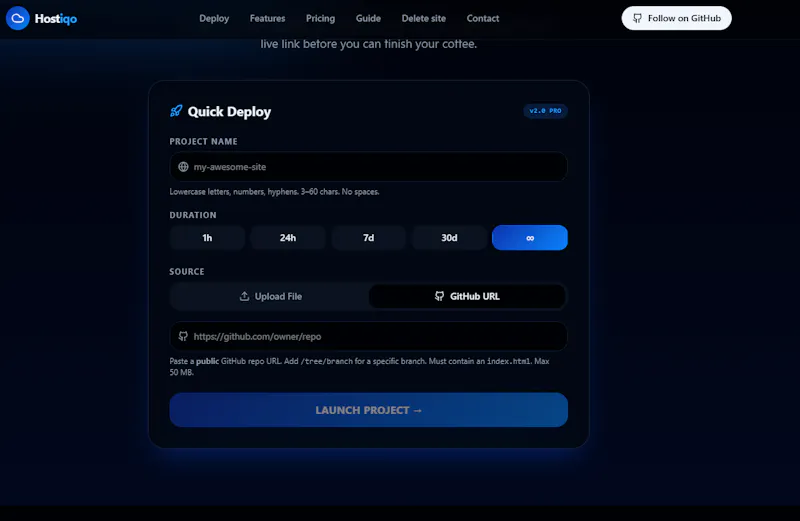Hostiqo screenshot 3
