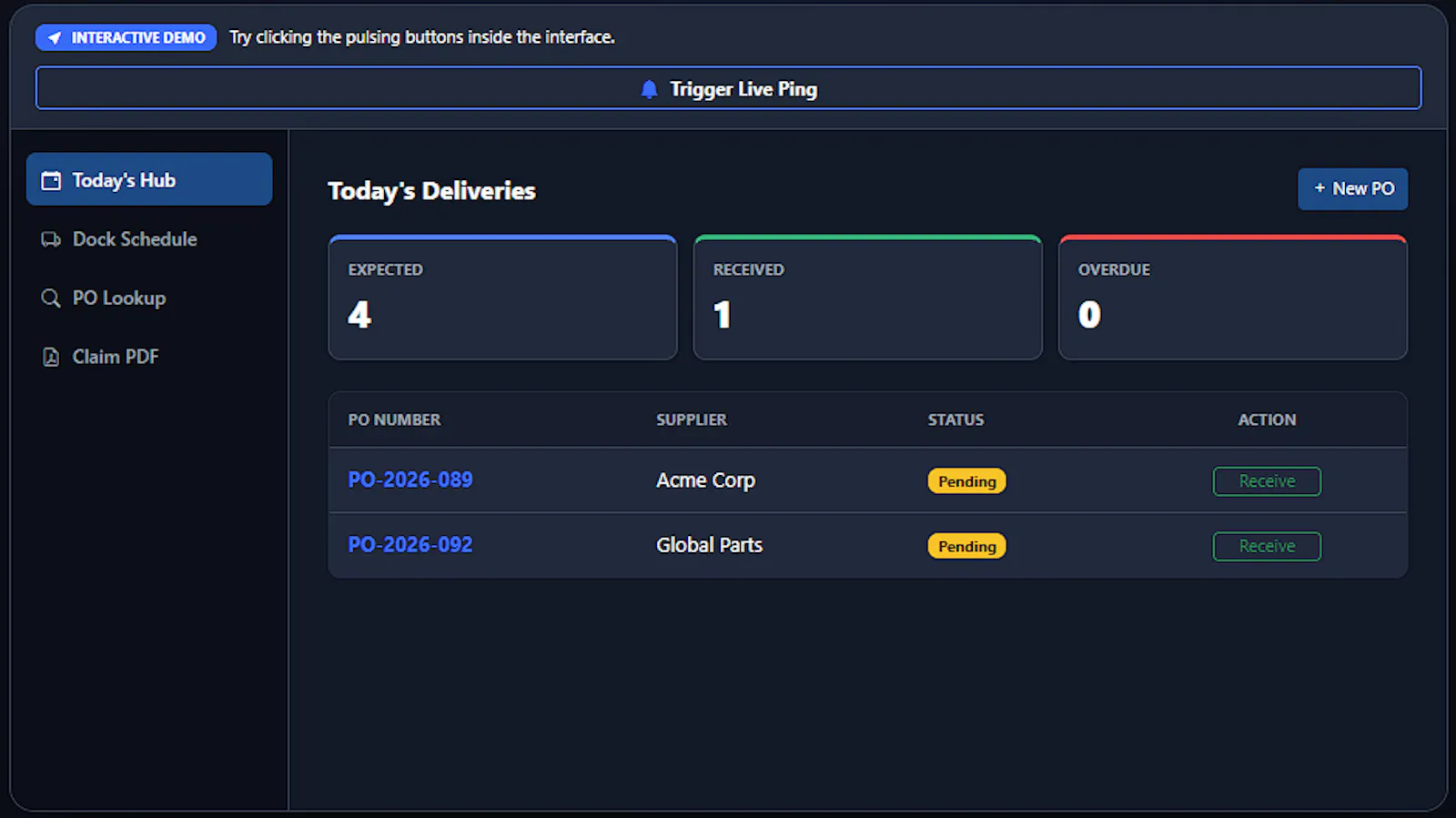 GoodsTracker screenshot 1