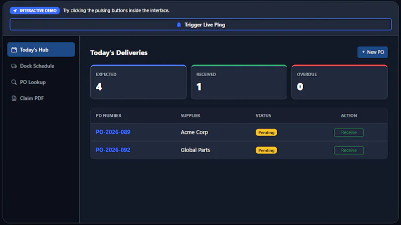 GoodsTracker screenshot 1