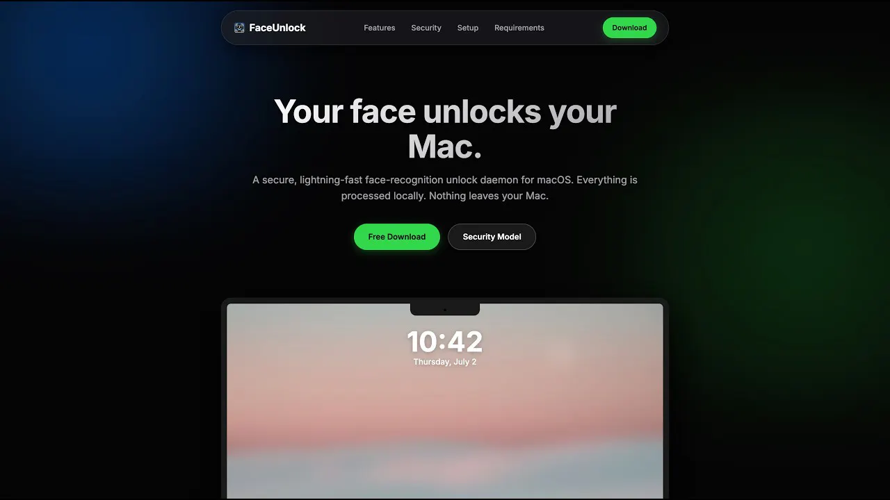 FaceUnlock gallery image