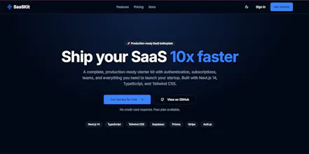 Modern SaaS Starter Kit gallery image
