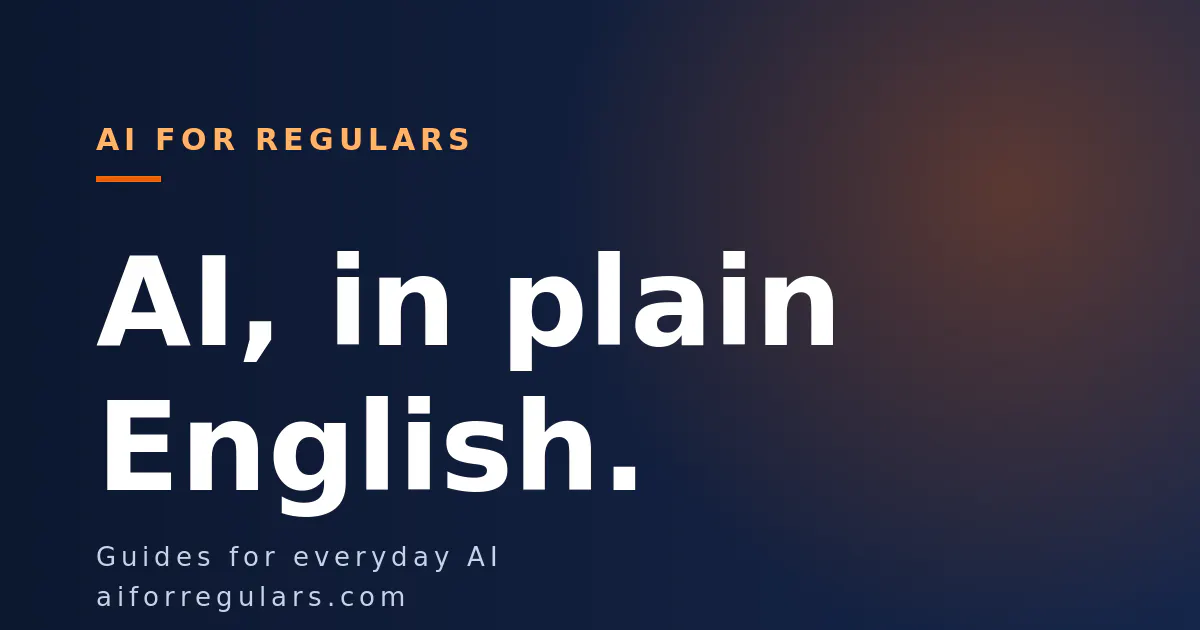 AI for Regulars gallery image