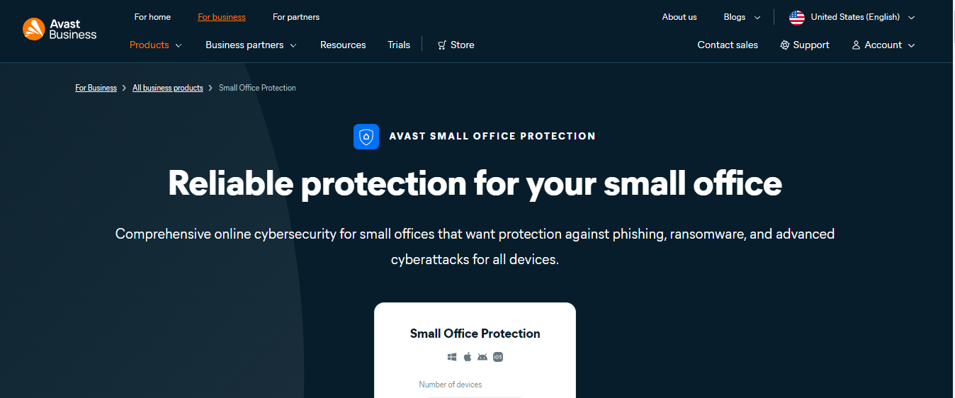 Avast Small Office Protection gallery image