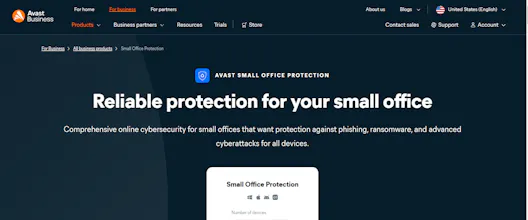 Avast Small Office Protection gallery image