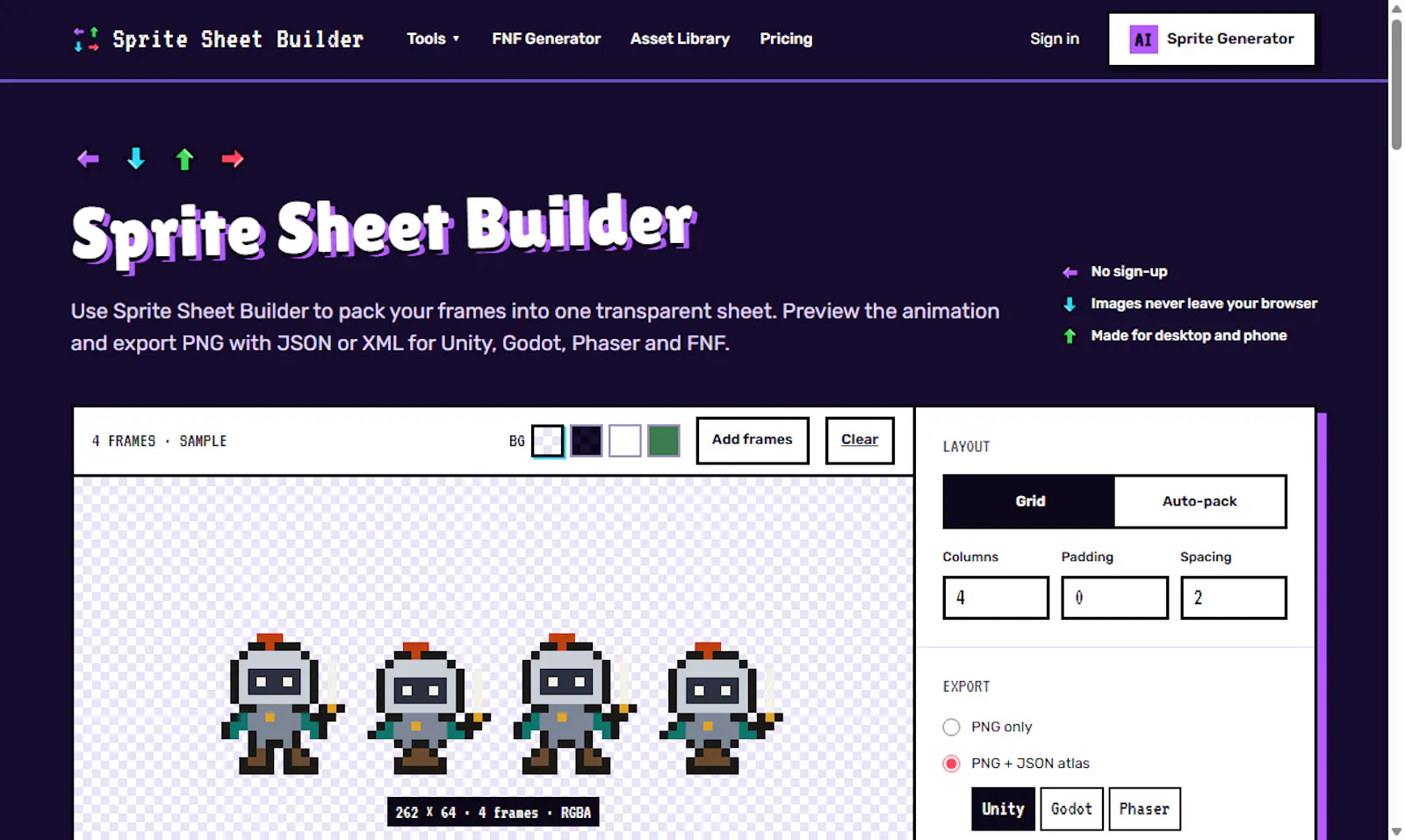 Sprite Sheet Builder screenshot 2
