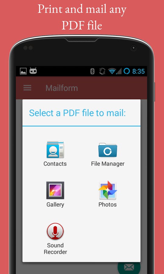 Mailform for Android media 1